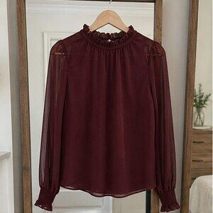 Sand Lace Trim Top